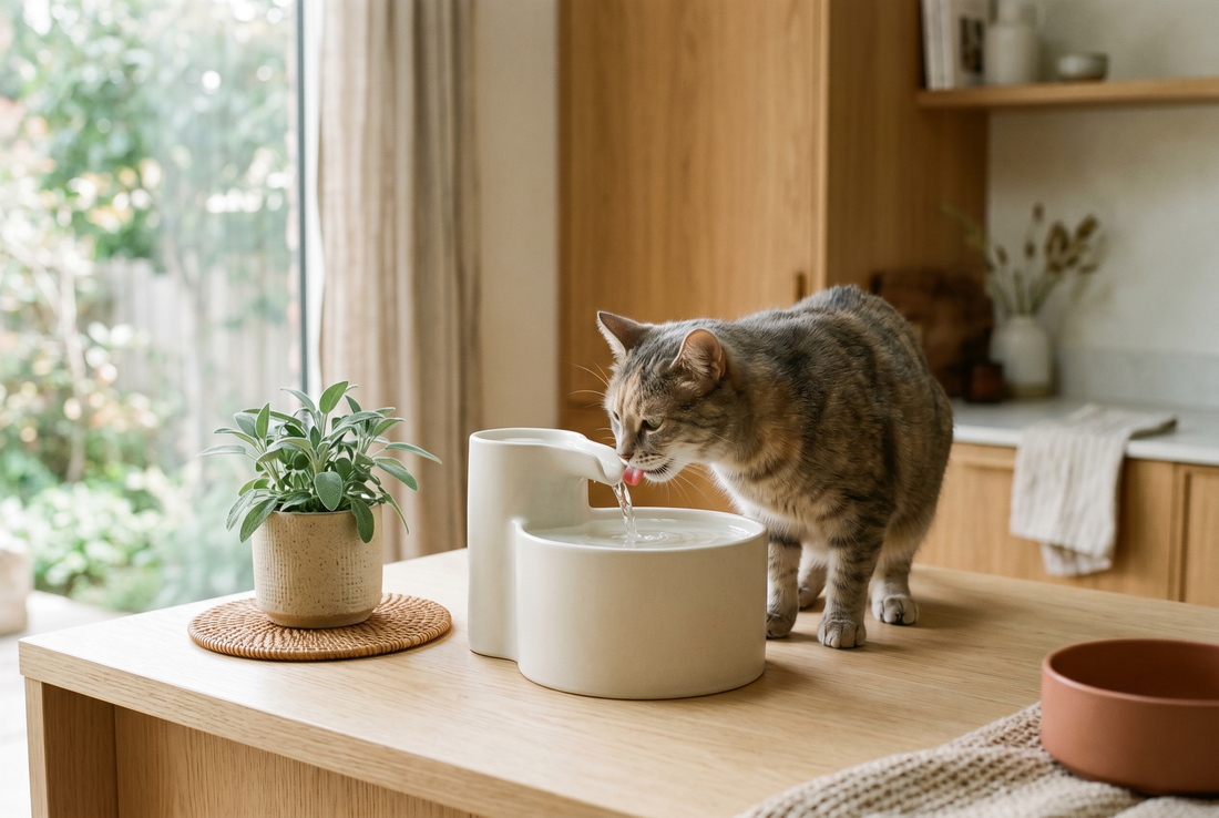 How to get your cat to drink more water