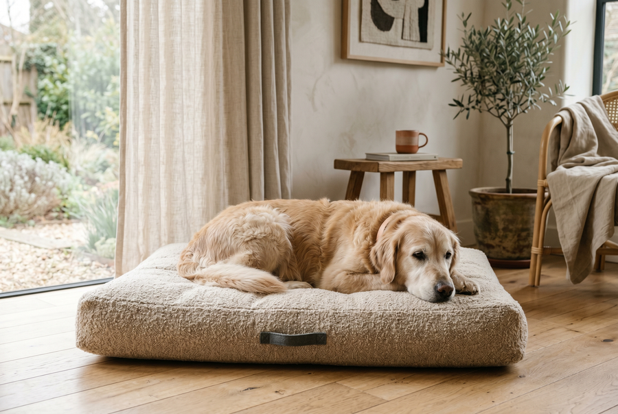 Choosing the right bed for an older dog