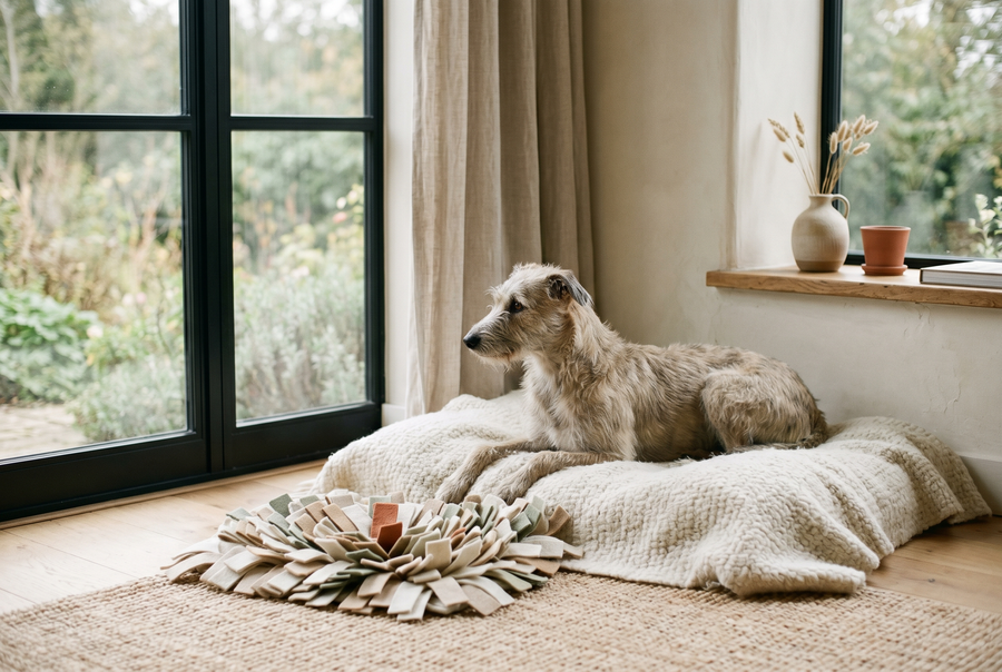 Calming an anxious dog: small daily habits